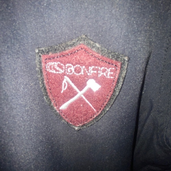 Bonfire Snow Jacket size small Black - Picture 2 of 5